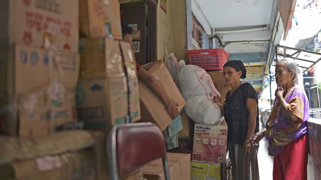 Relokasi Penghuni Rusunawa Penjaringan Jakarta