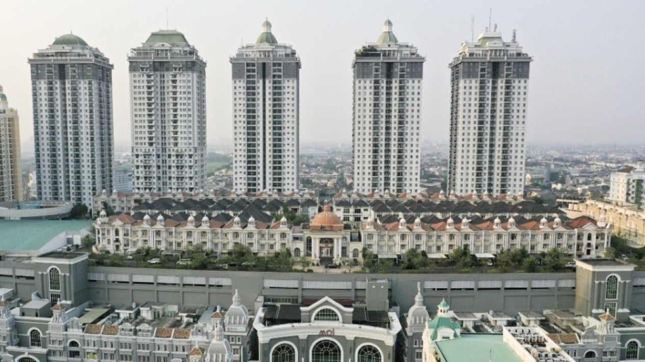 Perumahan di Atas Gedung Bertingkat di Jakarta