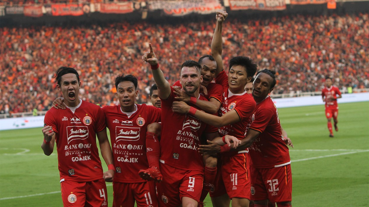 Laga Persija Jakarta vs Persib Bandung Berakhir Seri