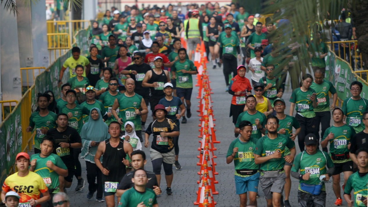 16.000 Peserta Ramaikan Milo Jakarta International 10K