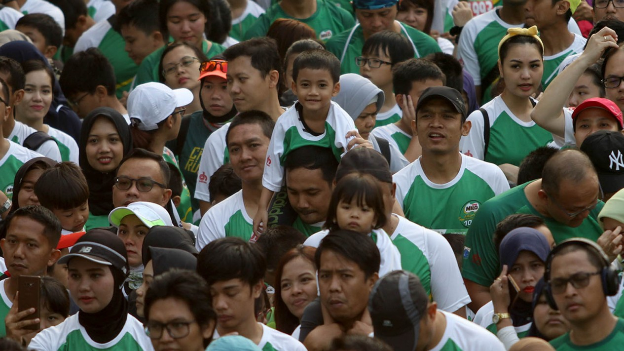 16.000 Peserta Ramaikan Milo Jakarta International 10K