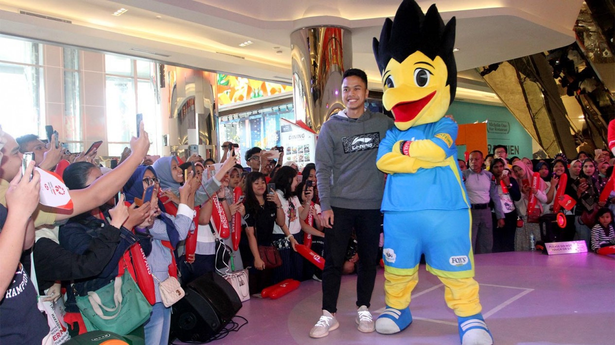 Temu Kangen Anthony Ginting Jelang Indonesia Open 2019