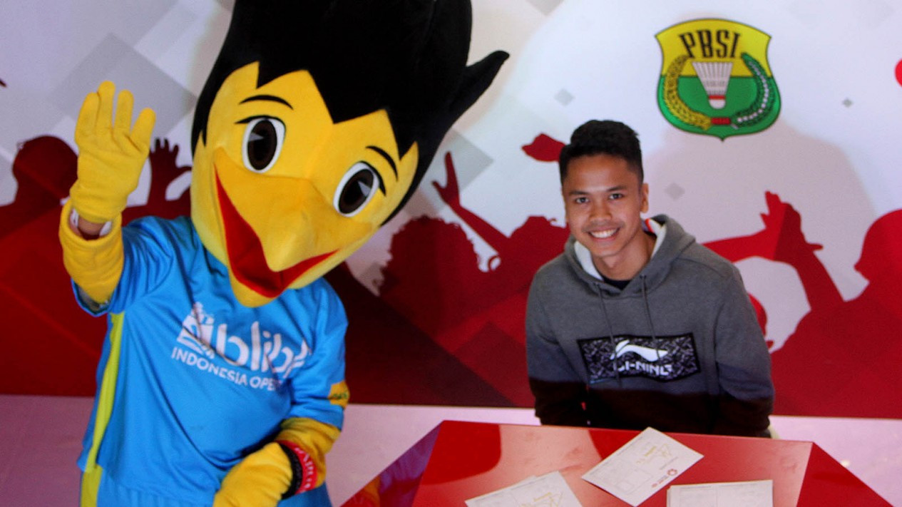 Temu Kangen Anthony Ginting Jelang Indonesia Open 2019
