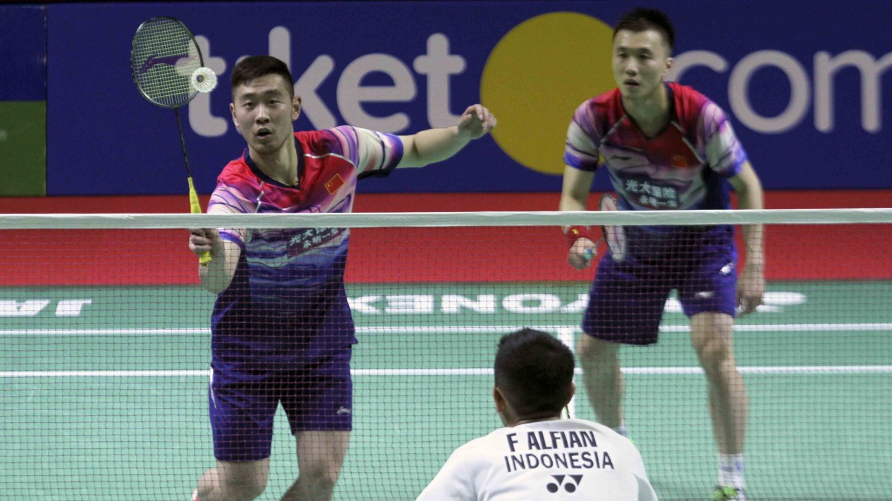 Fajar/Rian Permalukan Juara Dunia Asal China