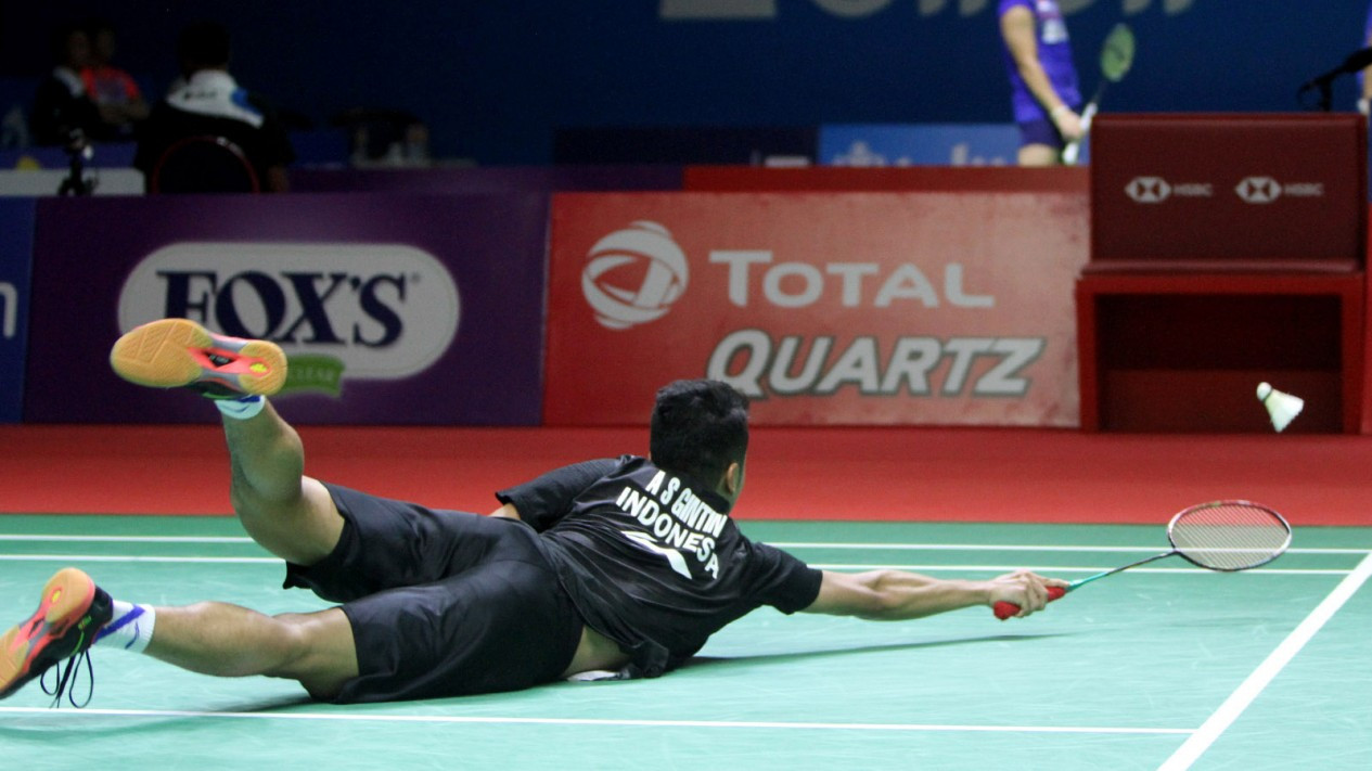 Anthony Ginting Tersingkir dari Indonesia Open 2019