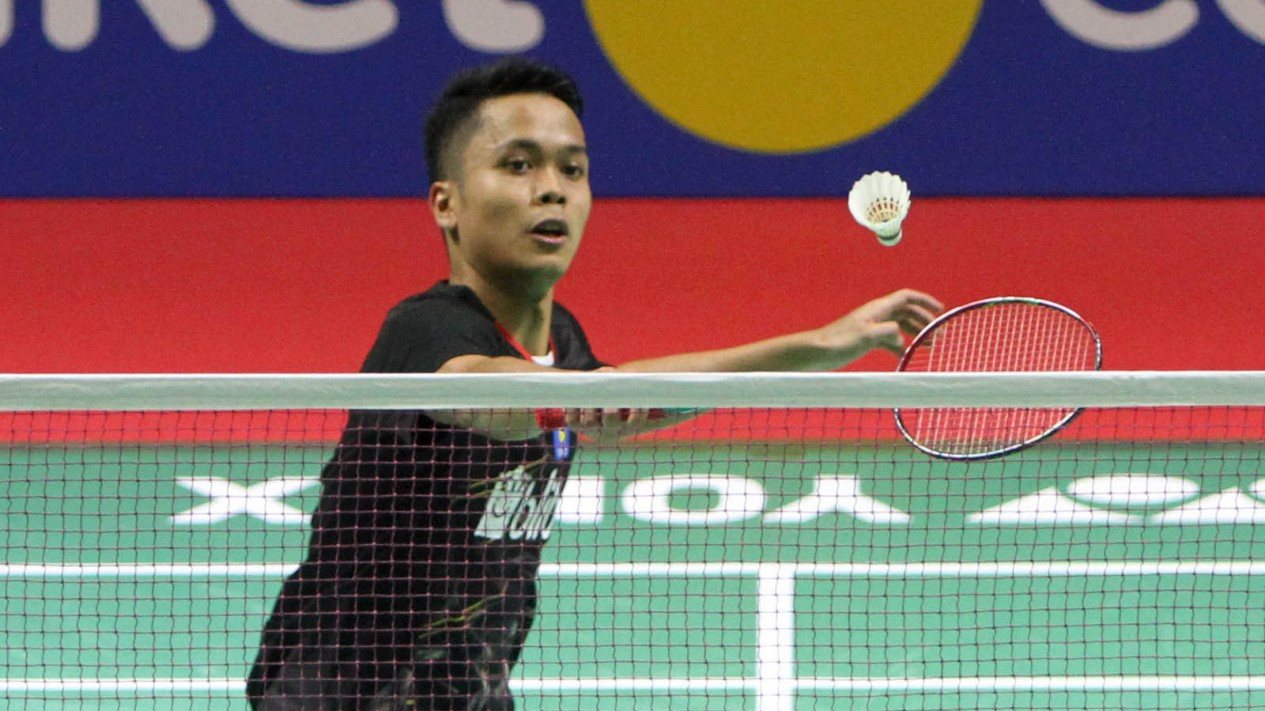 Anthony Ginting Tersingkir dari Indonesia Open 2019