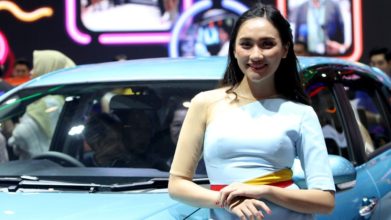 SPG Cantik Hiasi GIIAS 2019