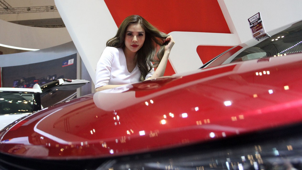 SPG Cantik Hiasi GIIAS 2019