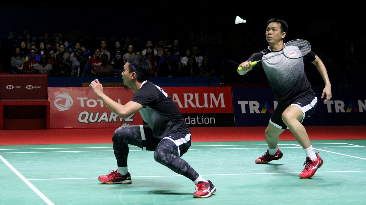 Marcus Gideon-Kevin Sanjaya Juarai Indonesia Open 2019