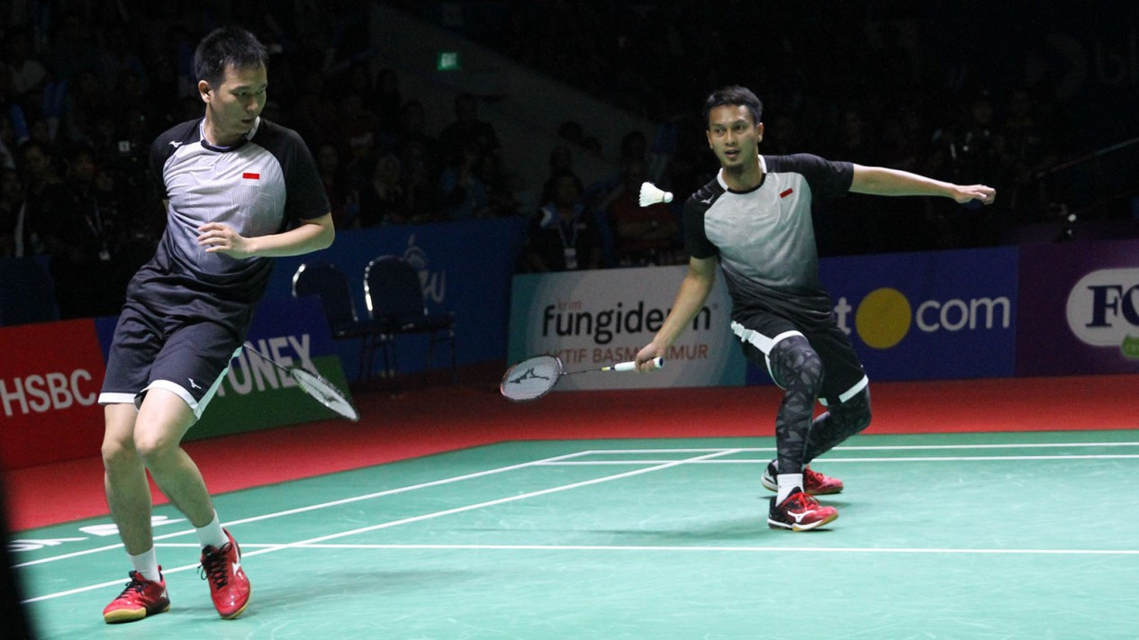Marcus Gideon-Kevin Sanjaya Juarai Indonesia Open 2019