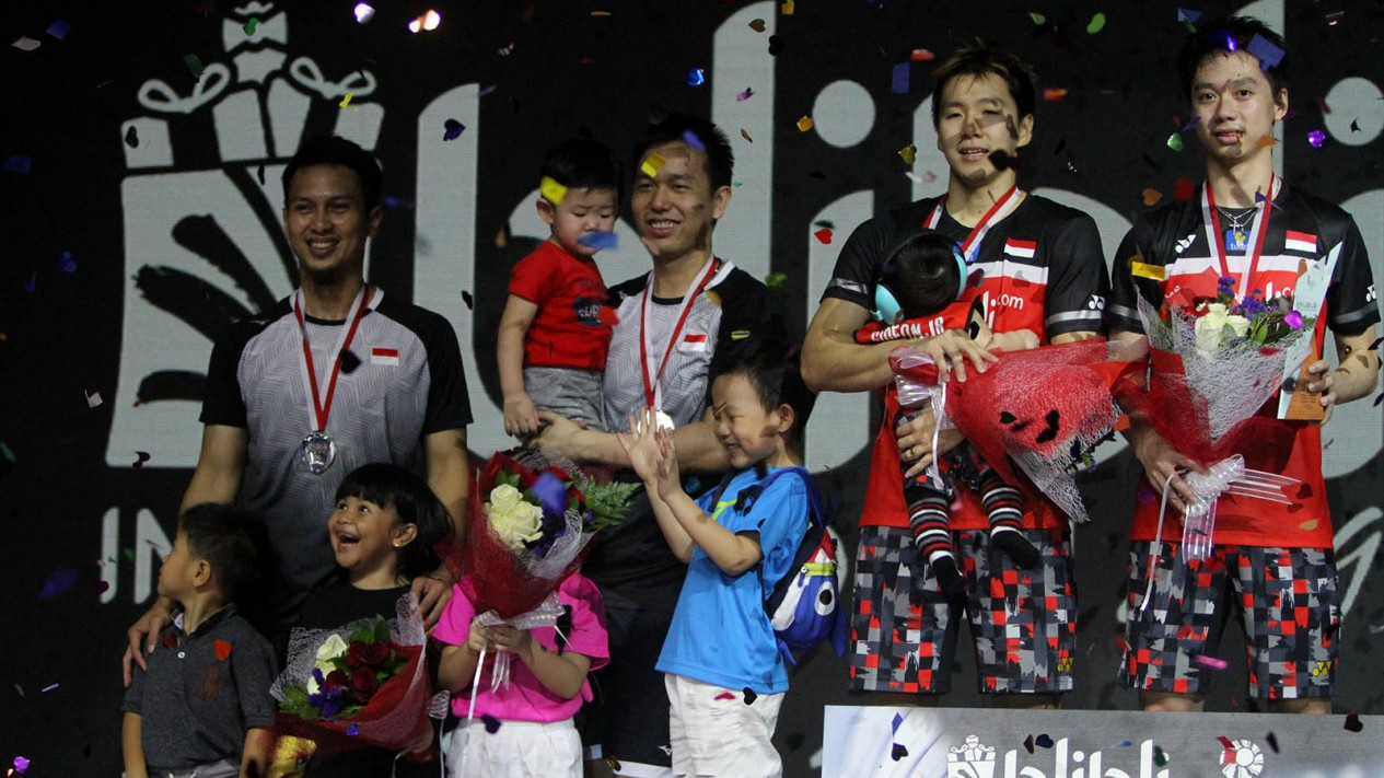 Marcus Gideon-Kevin Sanjaya Juarai Indonesia Open 2019