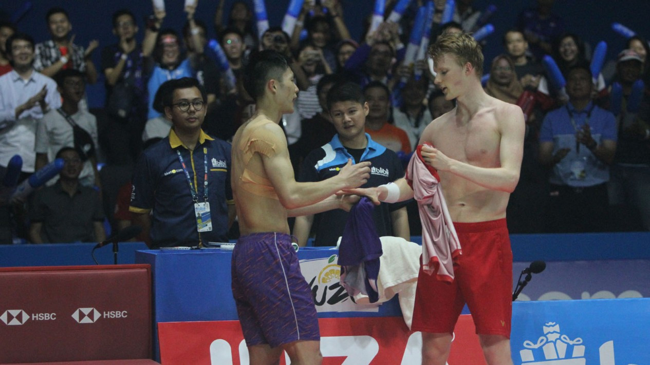 Kalahkan Antonsen, Chou Tien Chen Juarai Indonesia Open 2019