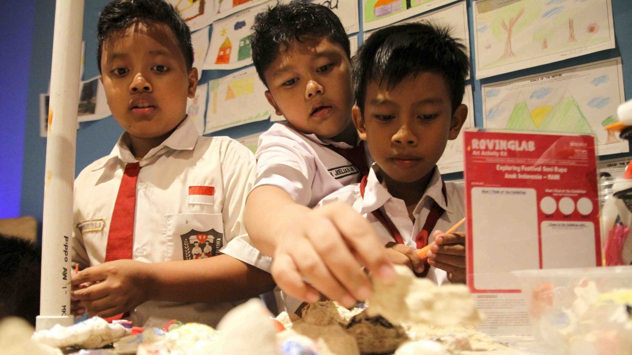 Festival Seni Rupa Anak Indonesia di Galeri Nasional