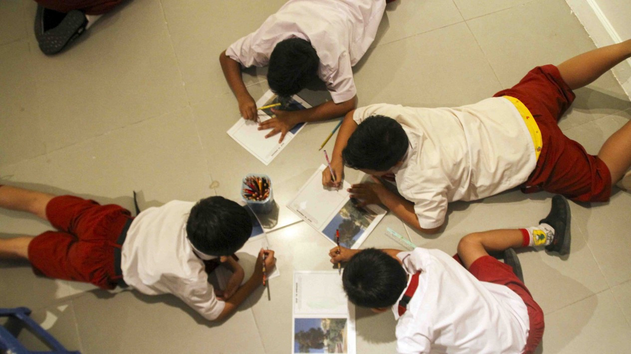 Festival Seni Rupa Anak Indonesia di Galeri Nasional