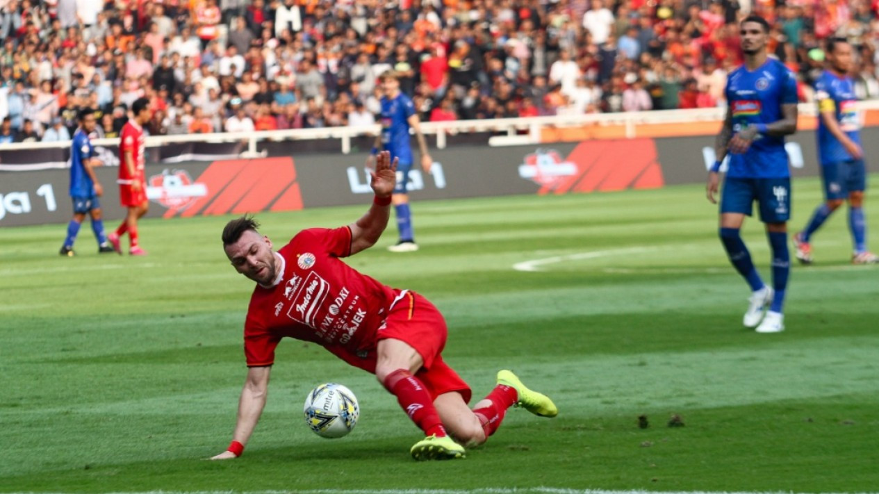 Gol Arema di Injury Time Buyarkan Kemenangan Persija