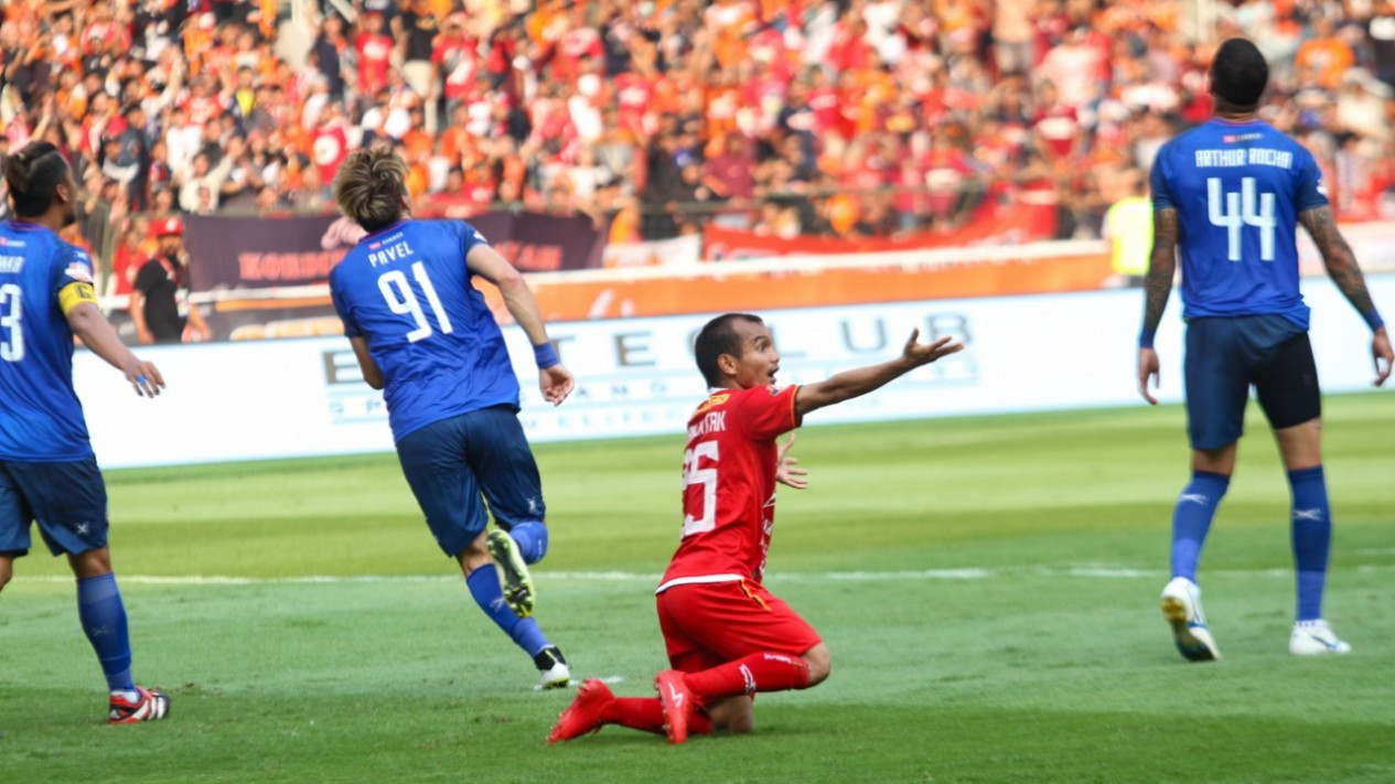 Gol Arema di Injury Time Buyarkan Kemenangan Persija