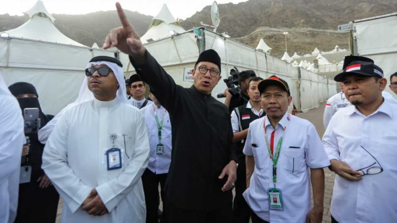 Amirul Hajj Tinjau Tenda Haji di Arafah, Muzdalifah dan Mina