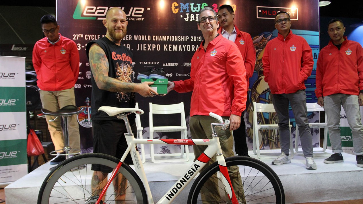 Jelang Kejuaraan Dunia Kurir Sepeda 2019 di Jakarta
