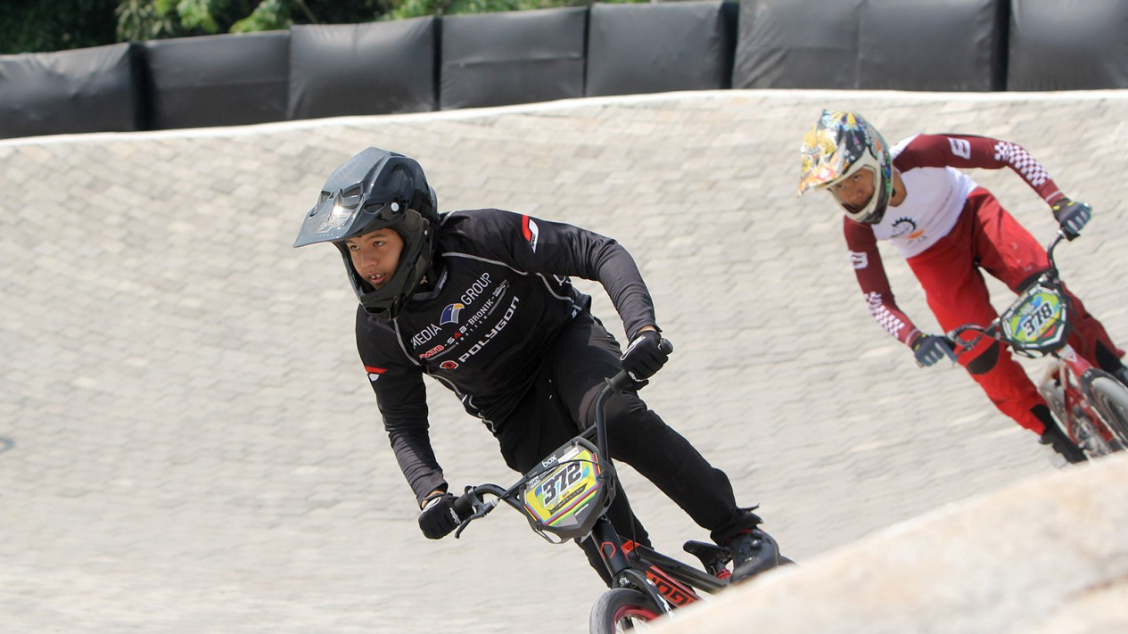Adu Cepat di Kejuaraan Sepeda BMX Bearco Fest 2019