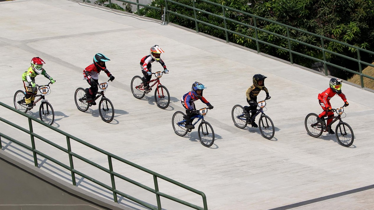 Adu Cepat di Kejuaraan Sepeda BMX Bearco Fest 2019