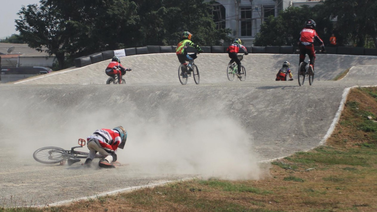 Adu Cepat di Kejuaraan Sepeda BMX Bearco Fest 2019