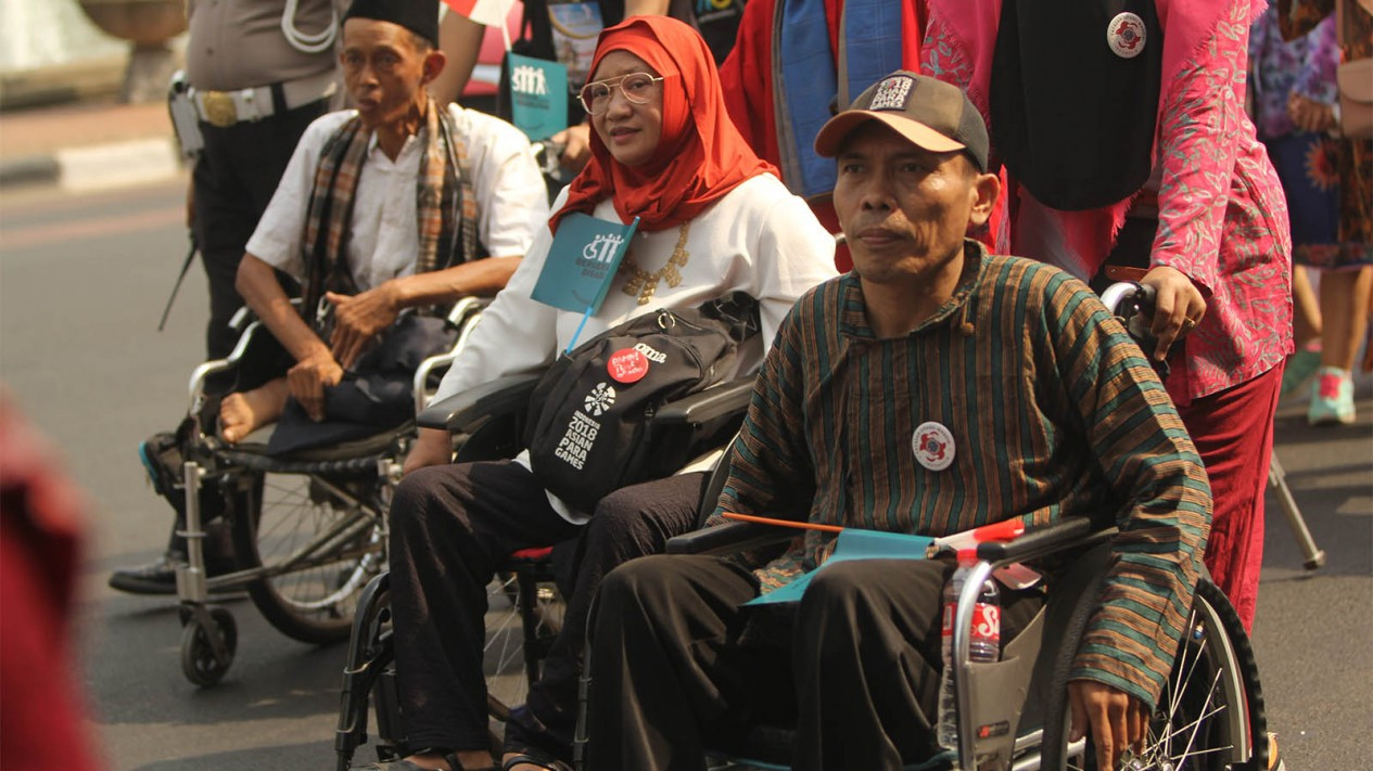 Penyandang Disabilitas Meriahkan Pawai Budaya
