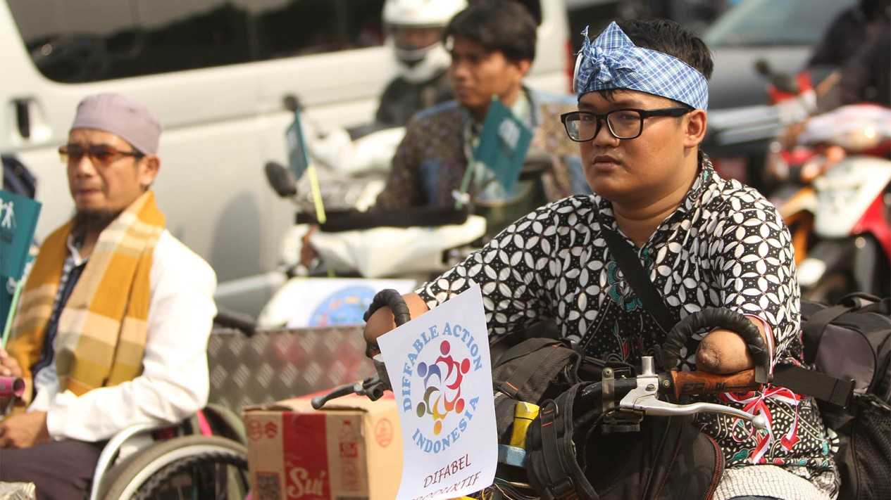 Penyandang Disabilitas Meriahkan Pawai Budaya