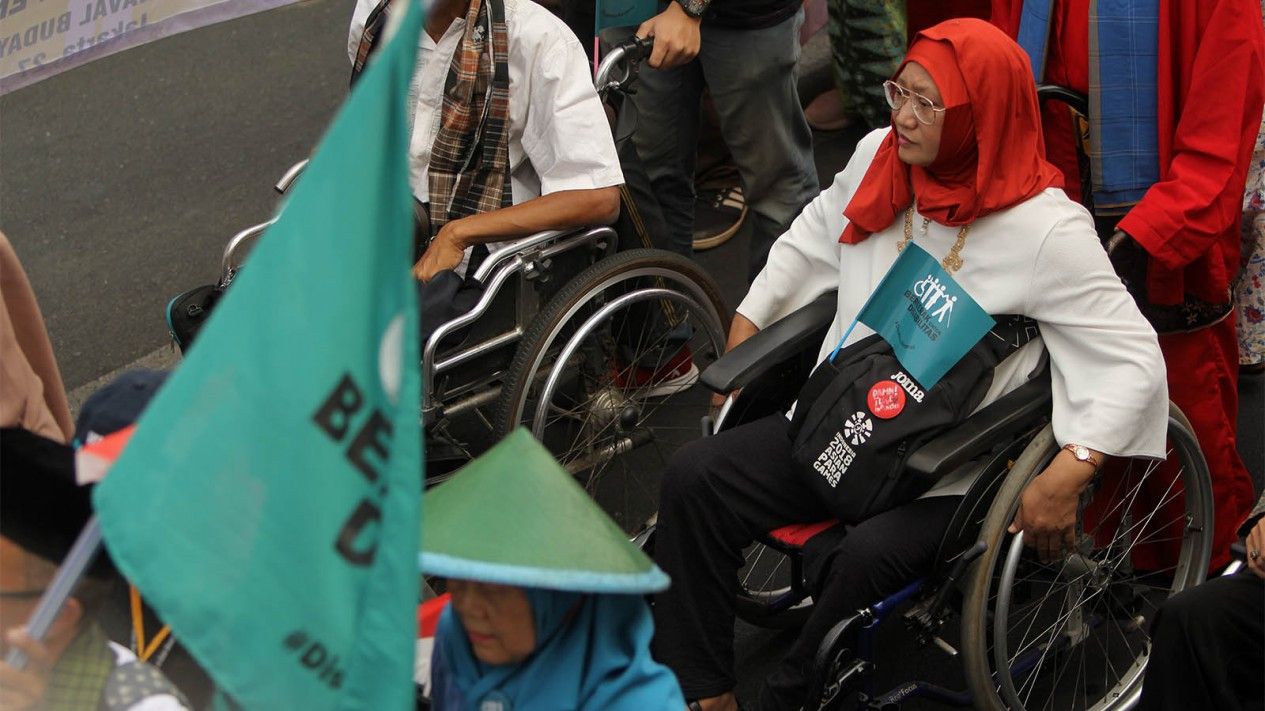 Penyandang Disabilitas Meriahkan Pawai Budaya