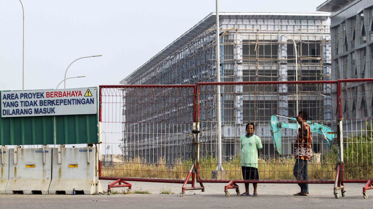 Geliat Pembangunan di Pulau D Reklamasi Teluk Jakarta
