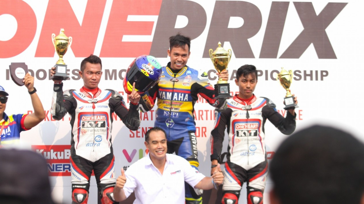 Tampil Konsisten, Reynaldi Juarai Race 1 Kelas Expert