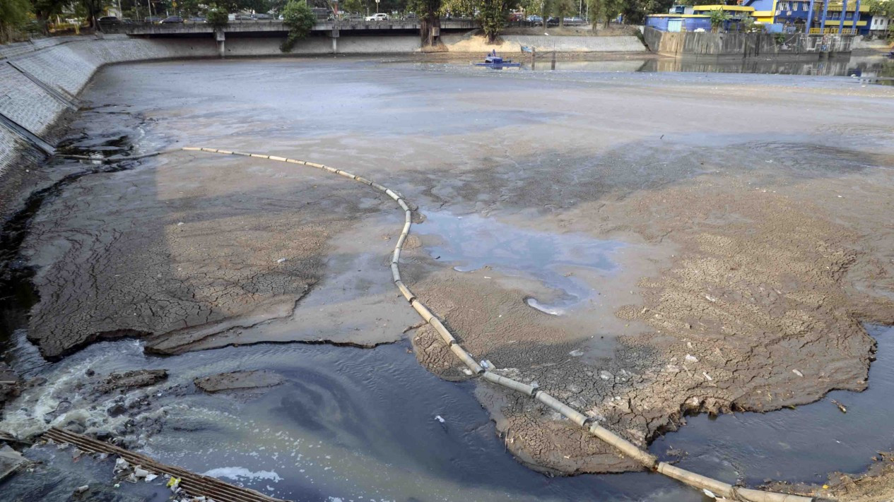 Debit Air Waduk Setiabudi Barat Berkurang Drastis