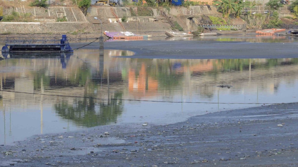 Debit Air Waduk Setiabudi Barat Berkurang Drastis