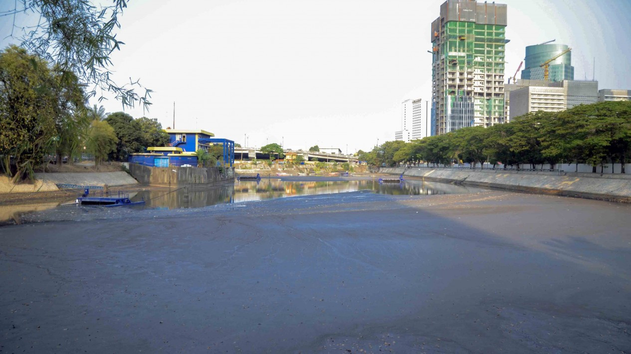Debit Air Waduk Setiabudi Barat Berkurang Drastis