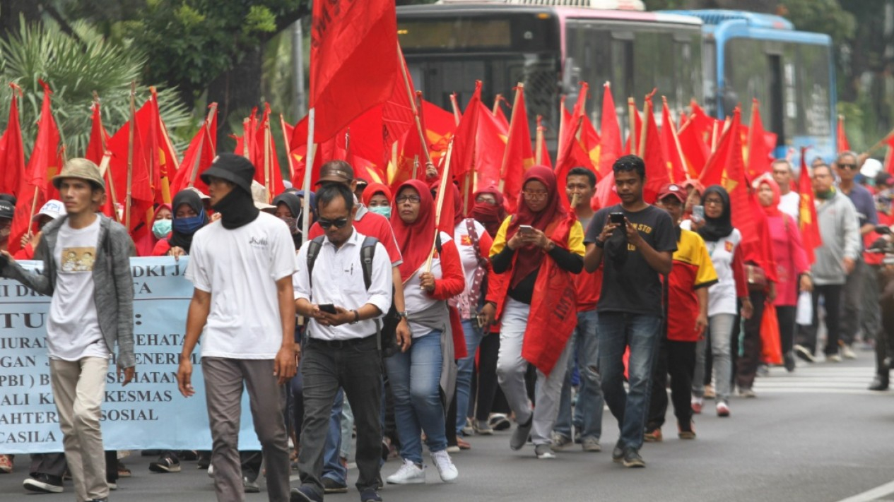 Demo Tolak Kenaikan Iuran BPJS Kesehatan