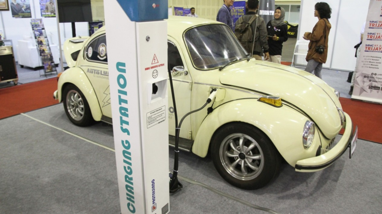 VW Kodok Listrik Pertama di Indonesia
