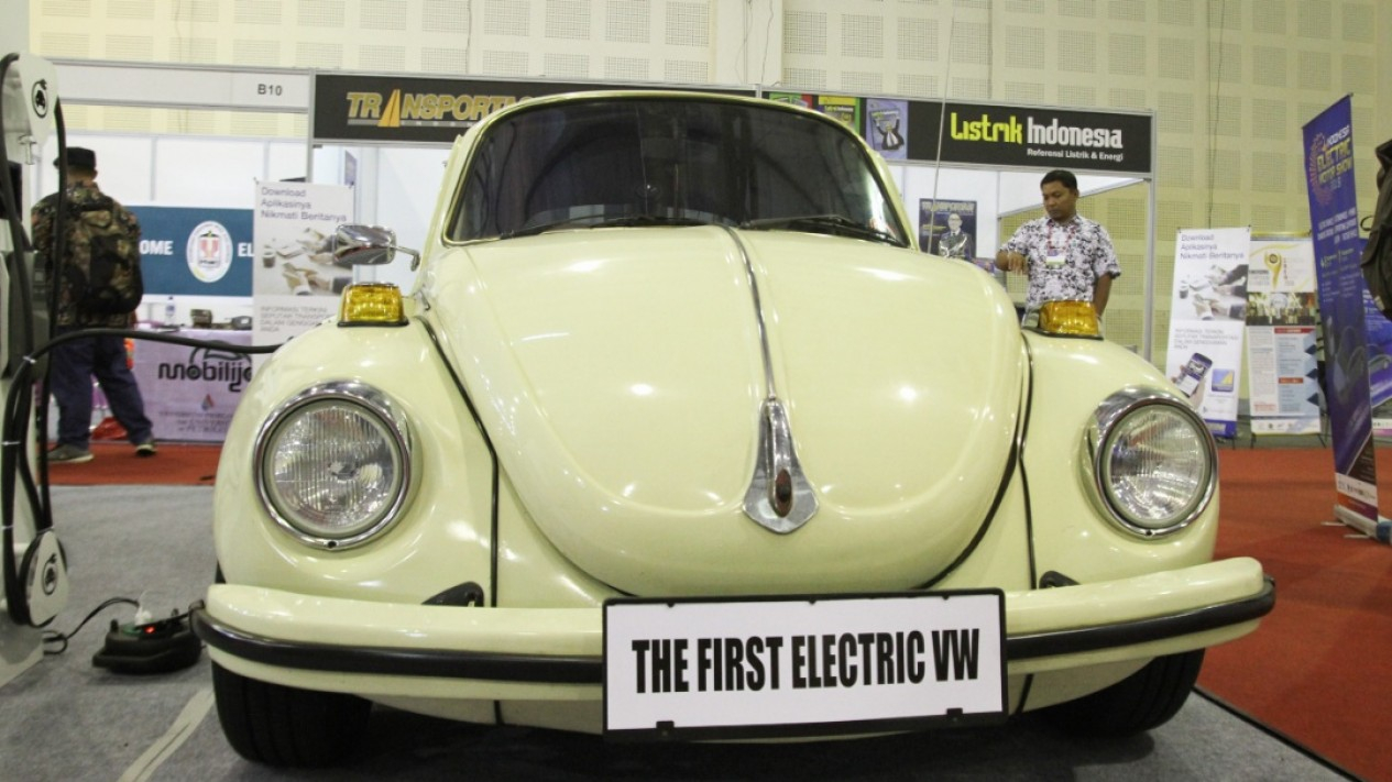 VW Kodok Listrik Pertama di Indonesia