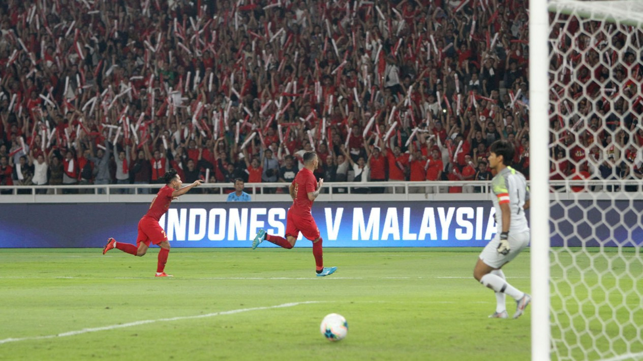 Timnas Indonesia Takluk 2-3 dari Timnas Malaysia