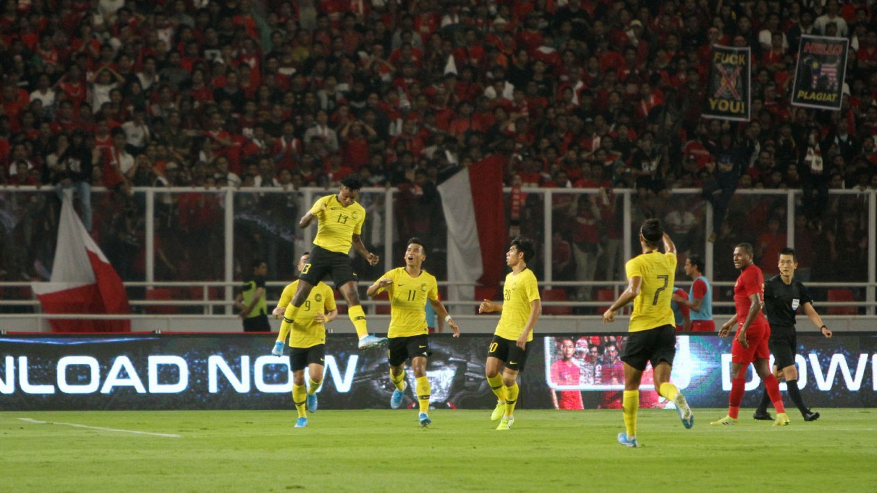 Timnas Indonesia Takluk 2-3 dari Timnas Malaysia