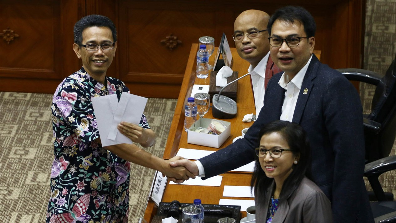 Uji Kelayakan dan Kepatutan Calon Pimpinan KPK