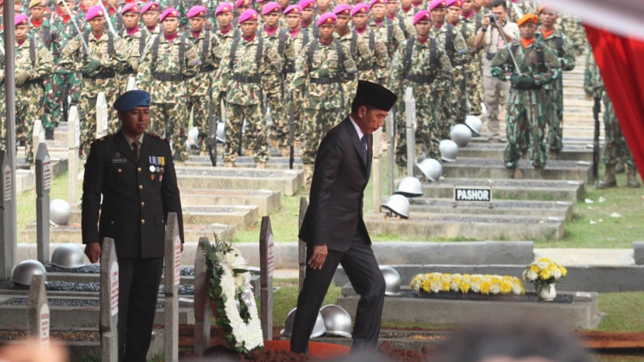Pemakaman Mantan Presiden BJ Habibie