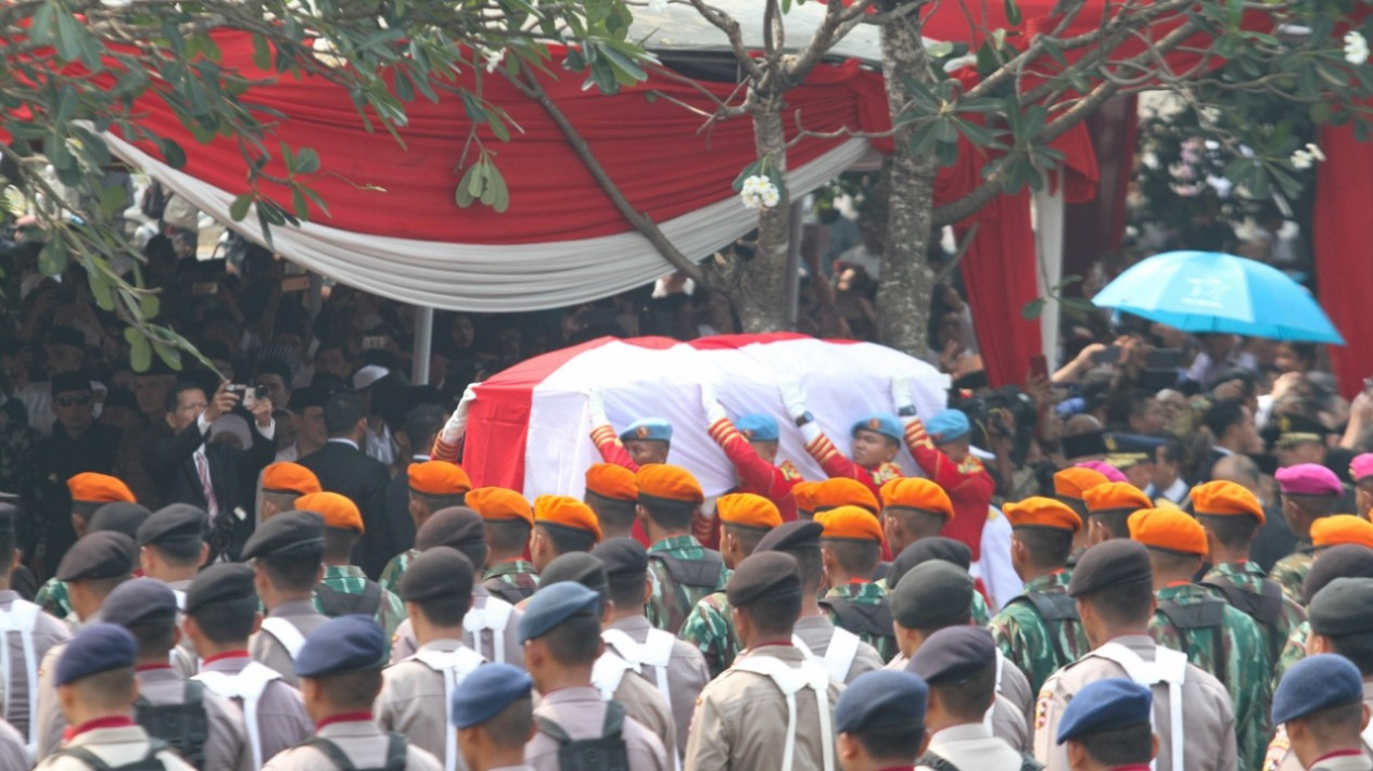 Pemakaman Mantan Presiden BJ Habibie