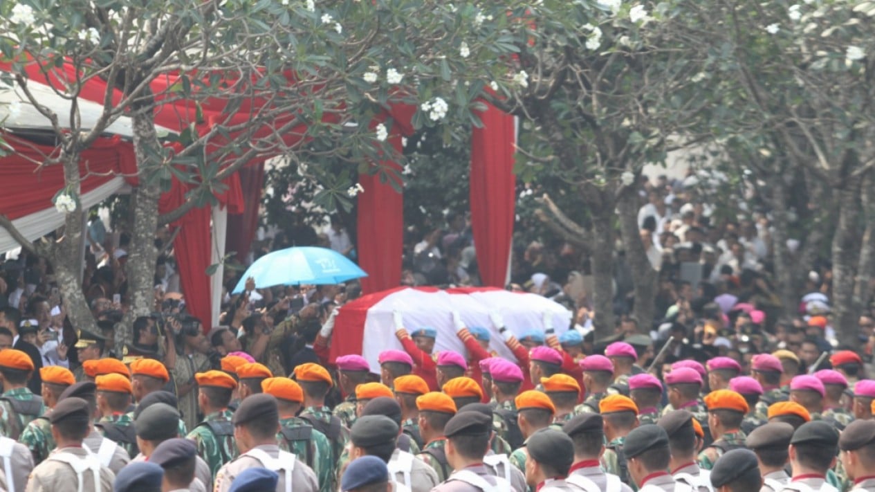 Pemakaman Mantan Presiden BJ Habibie