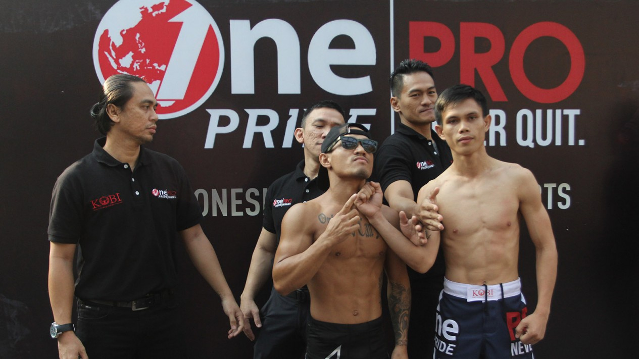 Timbang Badan One Pride Fight Night 32