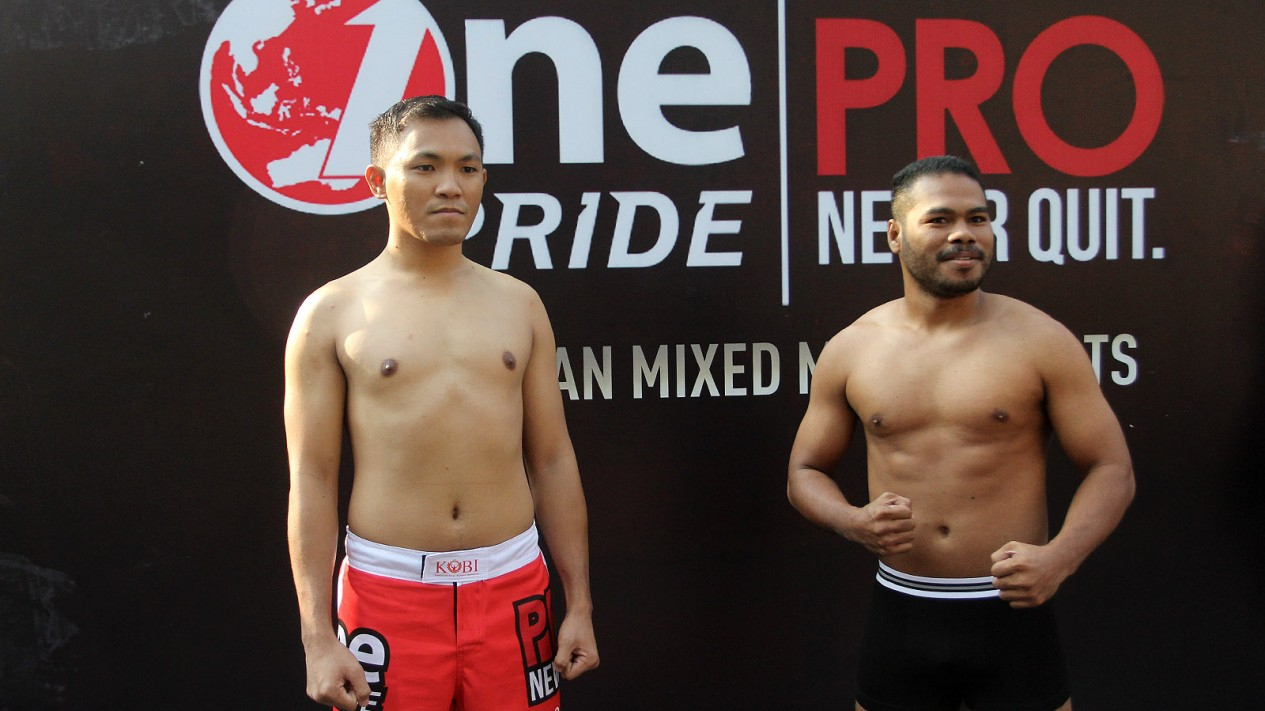 Timbang Badan One Pride Fight Night 32