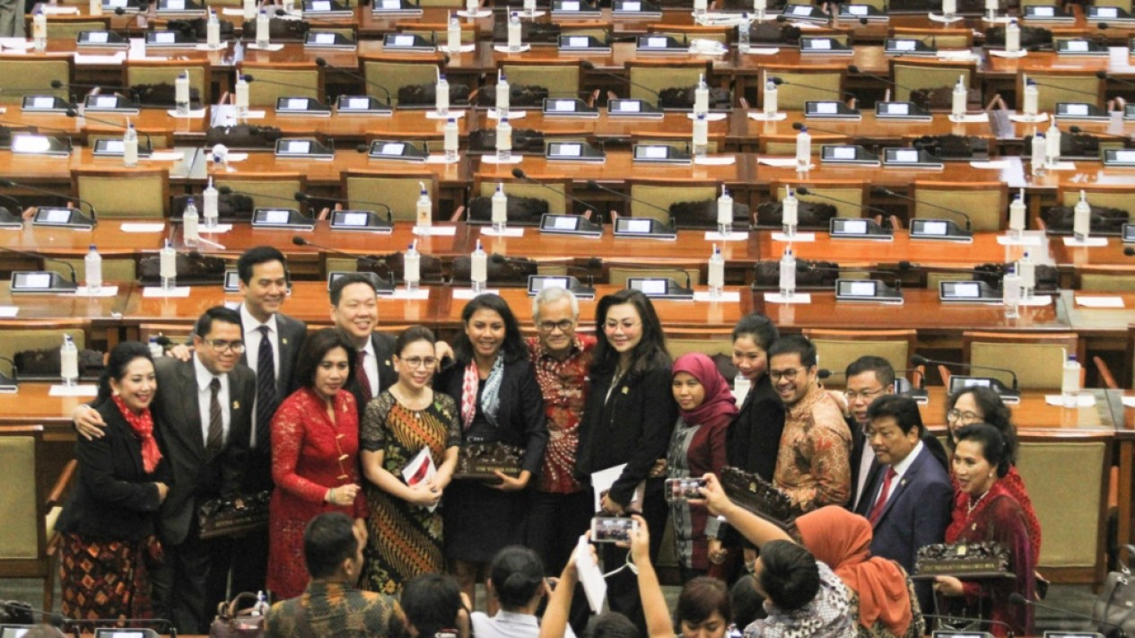 Rapat Paripurna Terakhir DPR RI