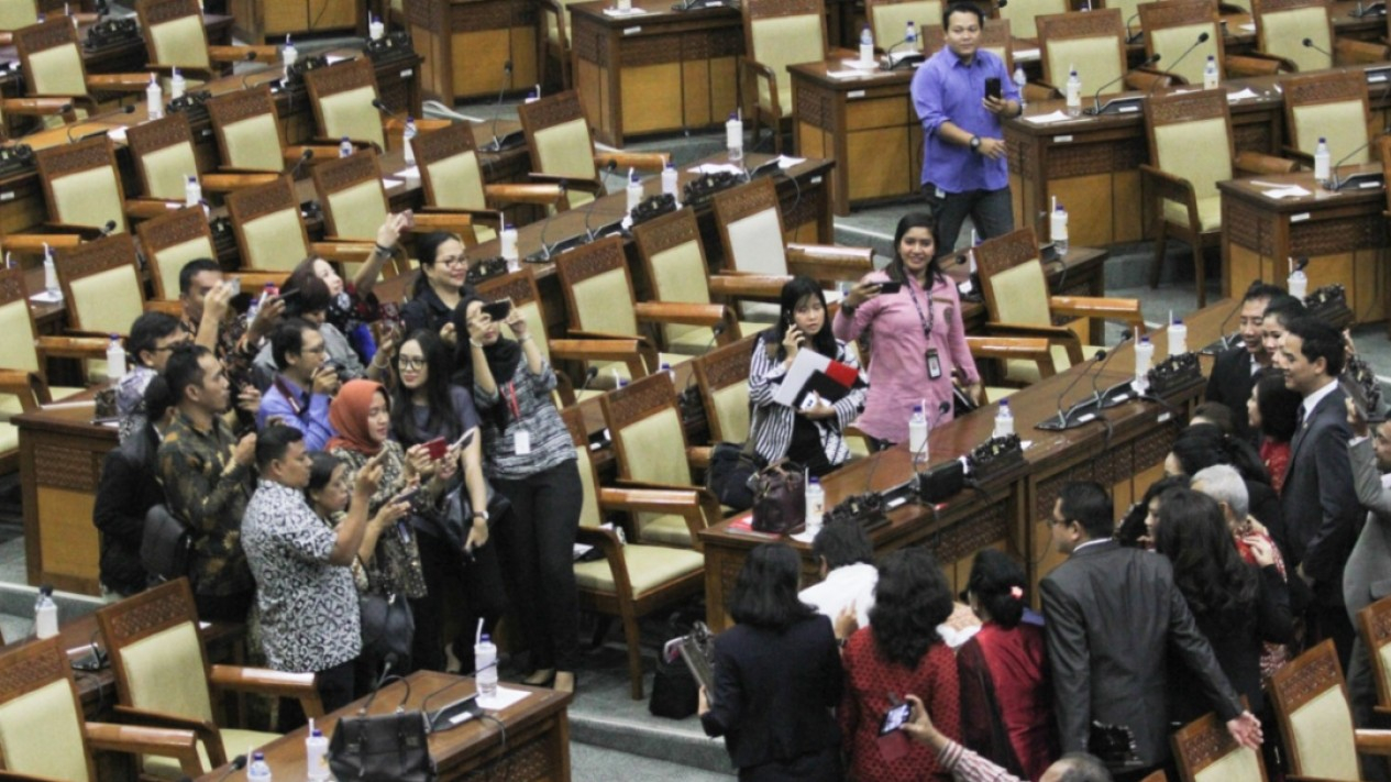 Rapat Paripurna Terakhir DPR RI