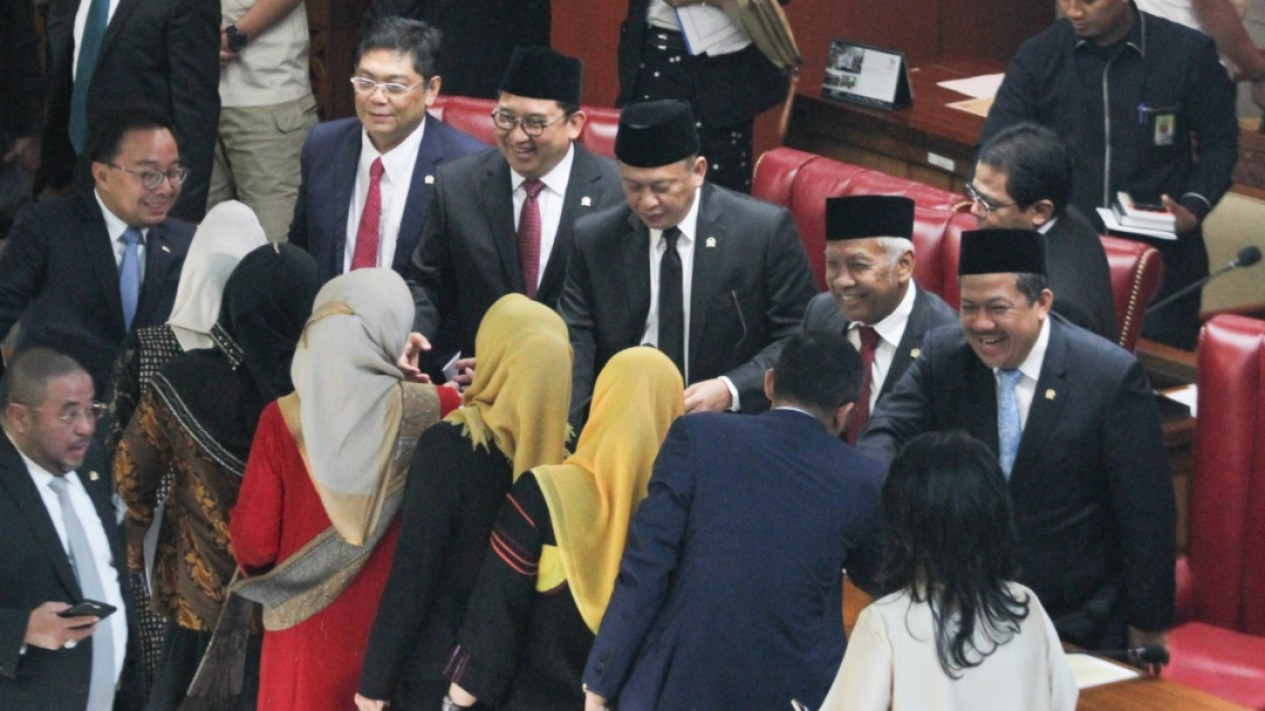 Rapat Paripurna Terakhir DPR RI