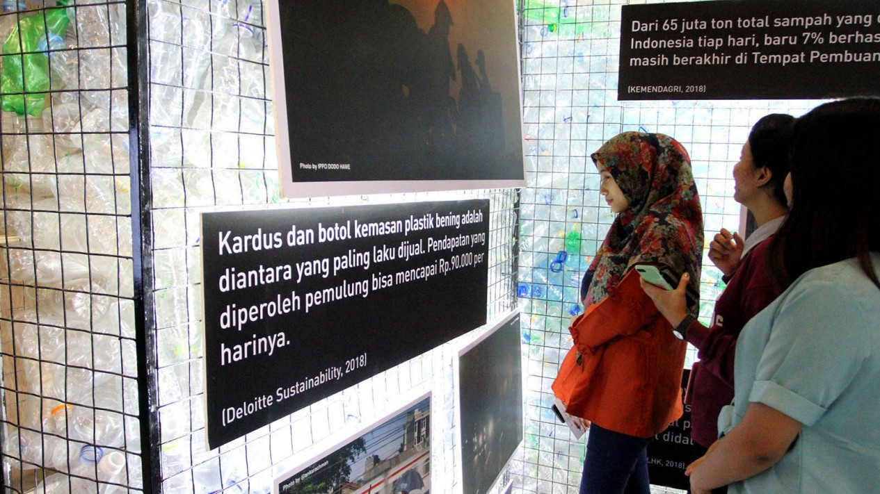 Pameran Daur Ulang Botol Plastik 'Inspiraktif'