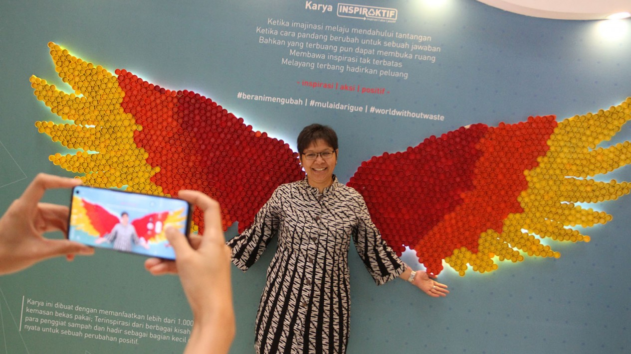 Pameran Daur Ulang Botol Plastik 'Inspiraktif'