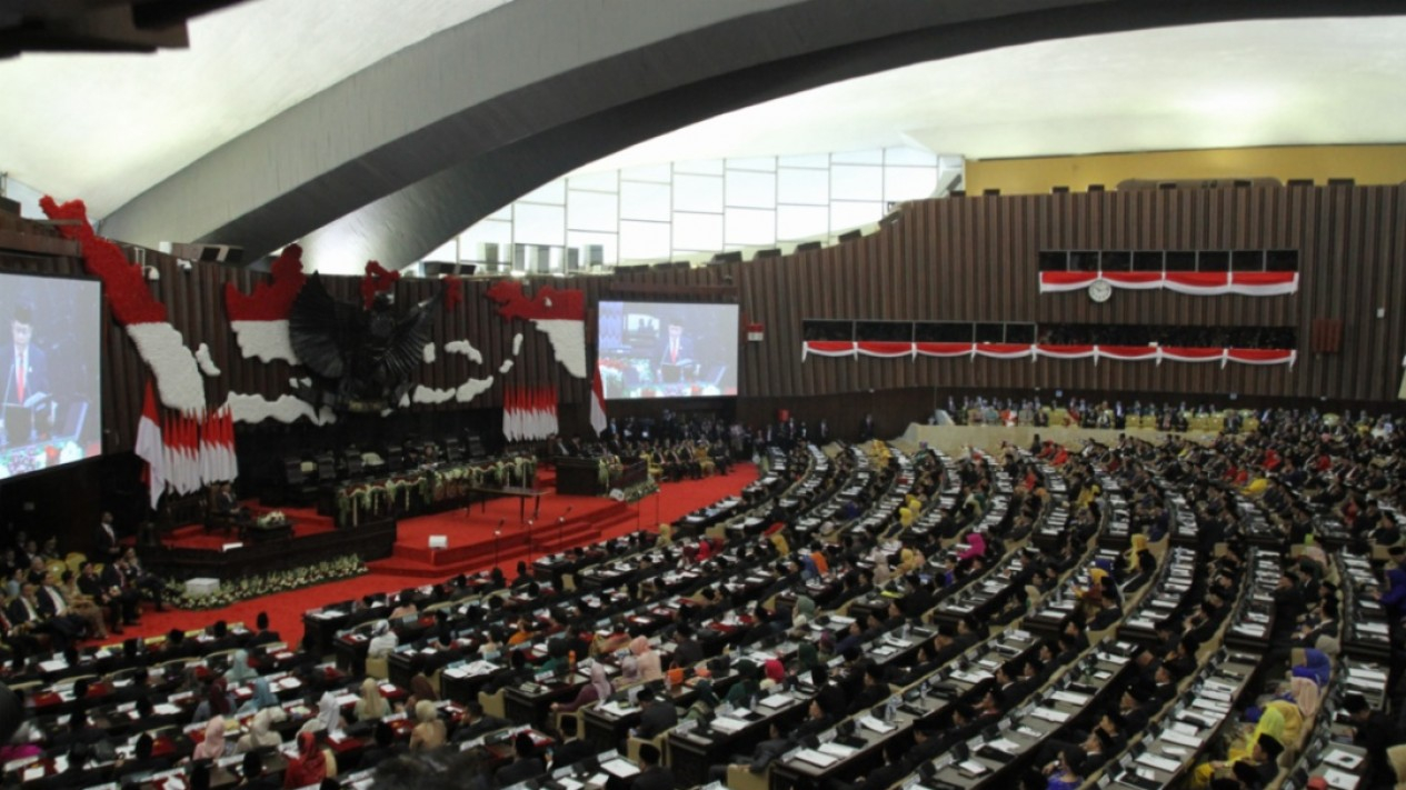 Sumpah Jabatan dan Pelantikan Anggota DPR Periode 2019-2024